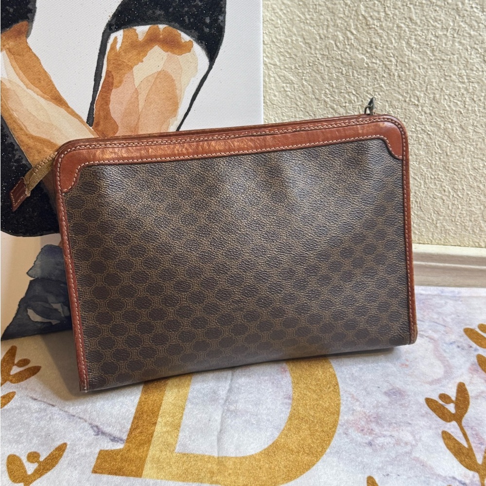 Celine Classic Brown Leather Bag - Picture 8 of 16